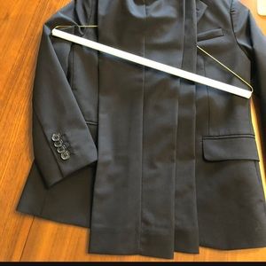 Zara navy kids size 8 suit